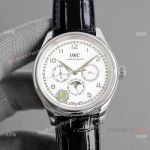 Swiss IWC Portugieser Perpetual Calendar Luxury Replica Watch Black and White_th.jpg